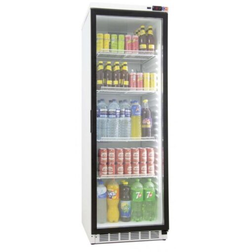 ARMARIO EXPOSITOR REFRIGERADO 400 LITROS PUERTA DE VIDRIO DE 620X665X1850H MM RV300DIG - Imagen 3