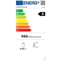 Alternative view of EXPOSITOR REFRIGERADO 4 CARAS CRISTAL SOBREMESA NEGRO DE 58 LITROS XC58L-N