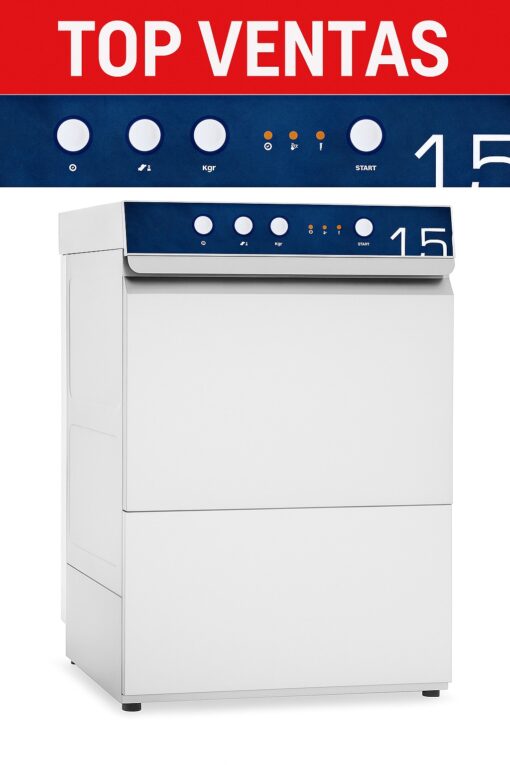 LAVAVAJILLAS INDUSTRIAL CON CESTA DE 50X50CM LAV 150