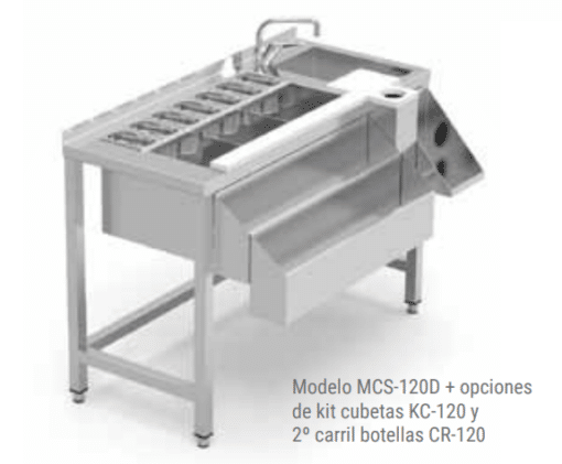 MESA DE COCTELERÍA DE INOX 1200MM ERATOS - Imagen 2