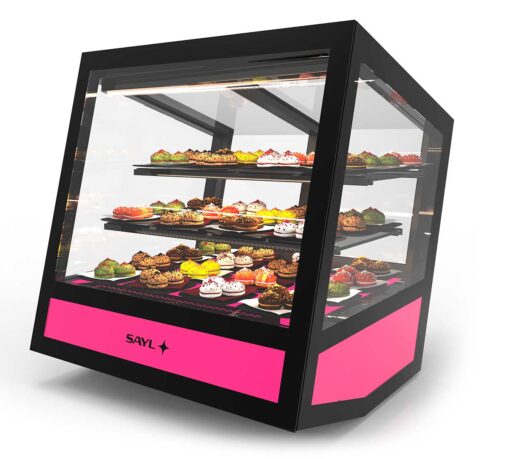 VITRINA EXPOSITORA REFRIGERADA CON RGB +4/+8ºC