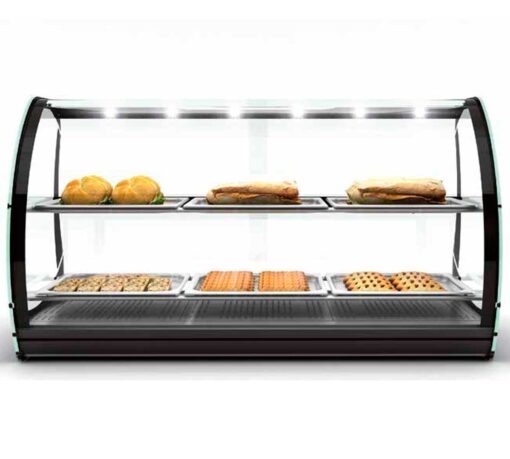 VITRINA EXPOSITORA TAPAS NEUTRA Y CALIENTE DE +30/+80ºC - Imagen 2