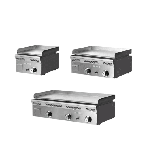 PLANCHAS A GAS EN CROMO DURO SERIE ECO-LINE