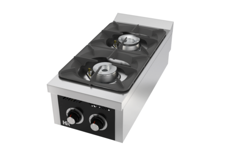 COCINA A GAS CON 2 FUEGOS DE SOBREMESA – HR FAINCA