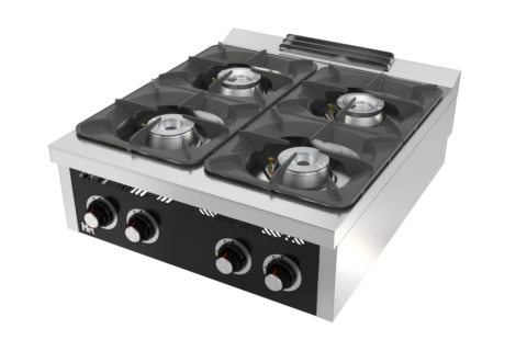 COCINA A GAS CON 4 FUEGOS DE SOBREMESA SERIE 900 - HR FAINCA