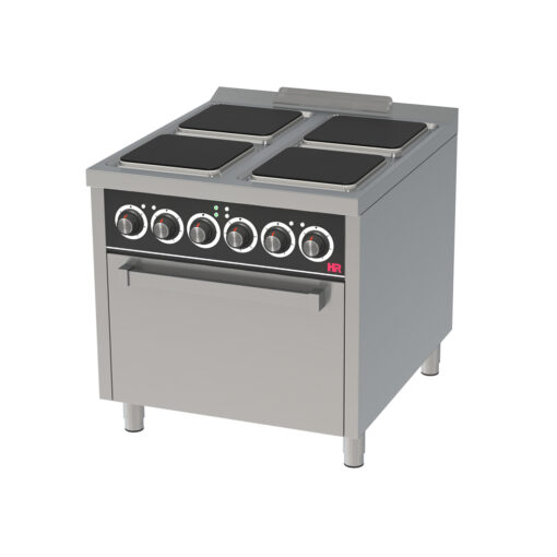 COCINA ELÉCTRICA CON 4 PLACAS + HORNO – HR FAINCA