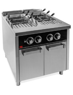 CUECEPASTA A GAS CON ESTANTE DE 40+40 LITROS SERIE 900 – HR FAINCA