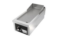 FRY-TOP ELECTRICO DE ACERO RECTIFICADO SOBREMESA 400MM LARGO SERIE 900 – HR FAINCA