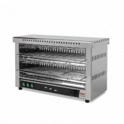 TOSTADOR ELECTRICO GRANDE DOBLE DE CUARZO CON TEMPORIZADOR HR FAINCA