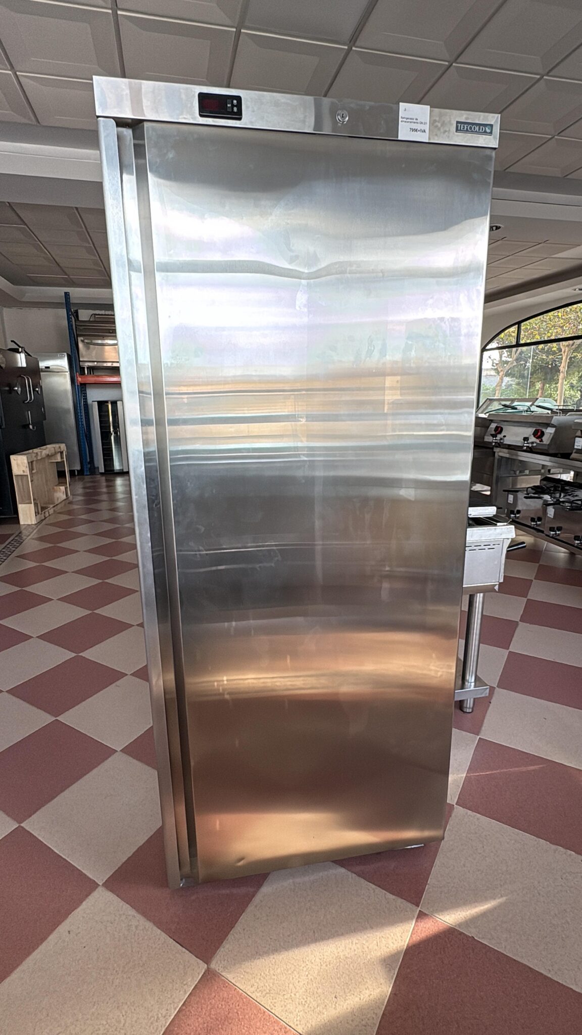 Armario Refrigerador de almacenamiento GN2/1 600 litros TEFCOLD (2a Mano)