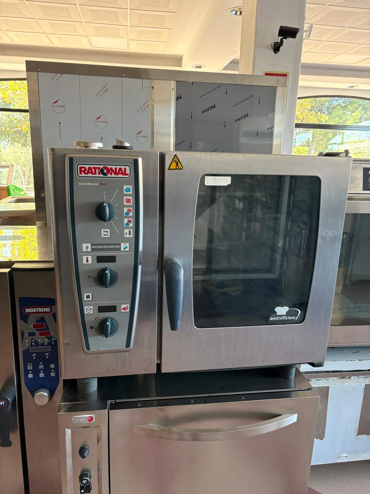 Horno mixto eléctrico Rational CombiMaster Plus CMP 61 E – 6 bandejas GN 1/1 (2a mano)