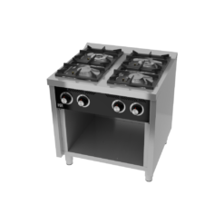 COCINA A GAS DE 4 FUEGOS CON ESTANTE SERIE 750 - HR FAINCA