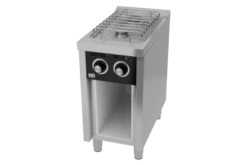 COCINA A GAS BASIC DE 2 FUEGOS CON ESTANTE SERIE 750 – HR FAINCA
