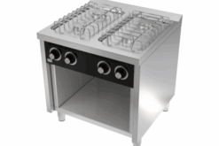 COCINA A GAS BASIC DE 4 FUEGOS CON ESTANTE SERIE 750 – HR FAINCA