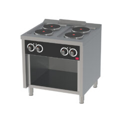 COCINA ELÉCTRICA CON ESTANTE 4 PLACAS SERIE 750 – HR FAINCA