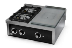PLACA RADIANTE A GAS DE 400 + 2 FUEGOS SOBREMESA – HR FAINCA