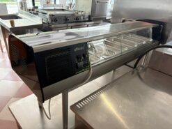 Alternative view of Vitrina de tapas 6 bandejas GN 1/3 sobremostrador EFFICOLD (2a Mano)