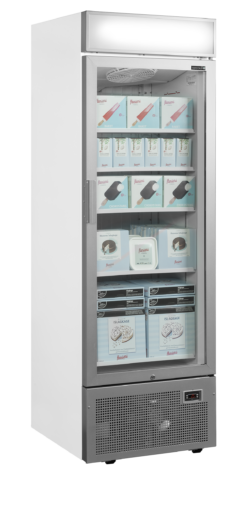 Alternative view of Congelador expositor UFSC1450GCP NF Silver