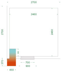 Cámara de congelación CRNF2727