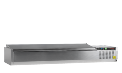 Vitrina refrigerada sobre encimera GN1/4 GVC33-180 S/S