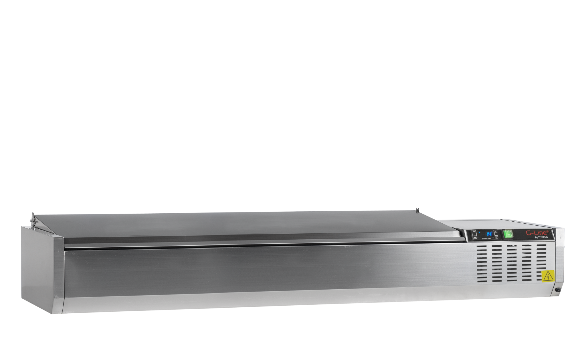 Vitrina refrigerada sobre encimera GN1/4 GVC33-180 S/S