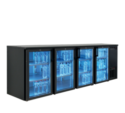 Refrigerador backbar de alta SCL-2222GMU+