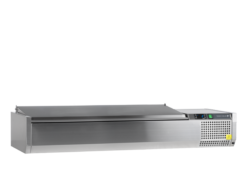 Vitrina refrigerada sobre encimera GN1/3 VK38-150 S/S LID