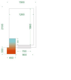 Cámara de congelación CRNF1521