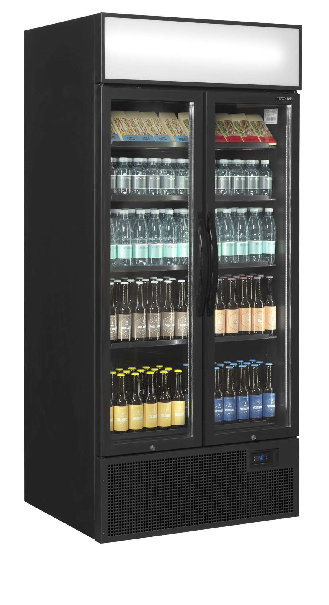 Expositor refrigerado color negro FSC891H Black - Imagen 2