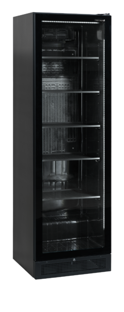 Expositor refrigerado negro SCU1425 FRAMELESS