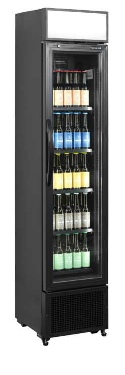 Alternative view of Enfriador de botellas FSC175H BLACK