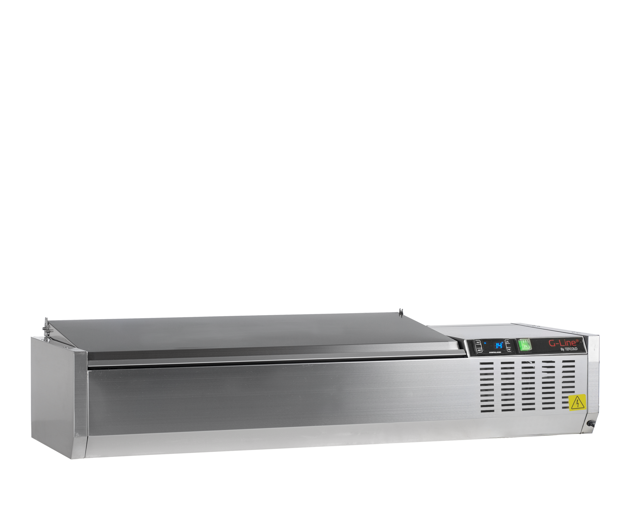 Vitrina refrigerada sobre encimera GN1/4 GVC33-120 S/S