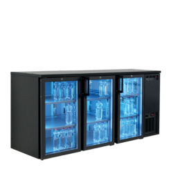 Refrigerador backbar de alta SCL-222GMU+