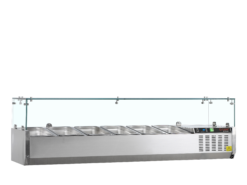 Vitrina refrigerada sobre encimera GN1/4 GVC33-140