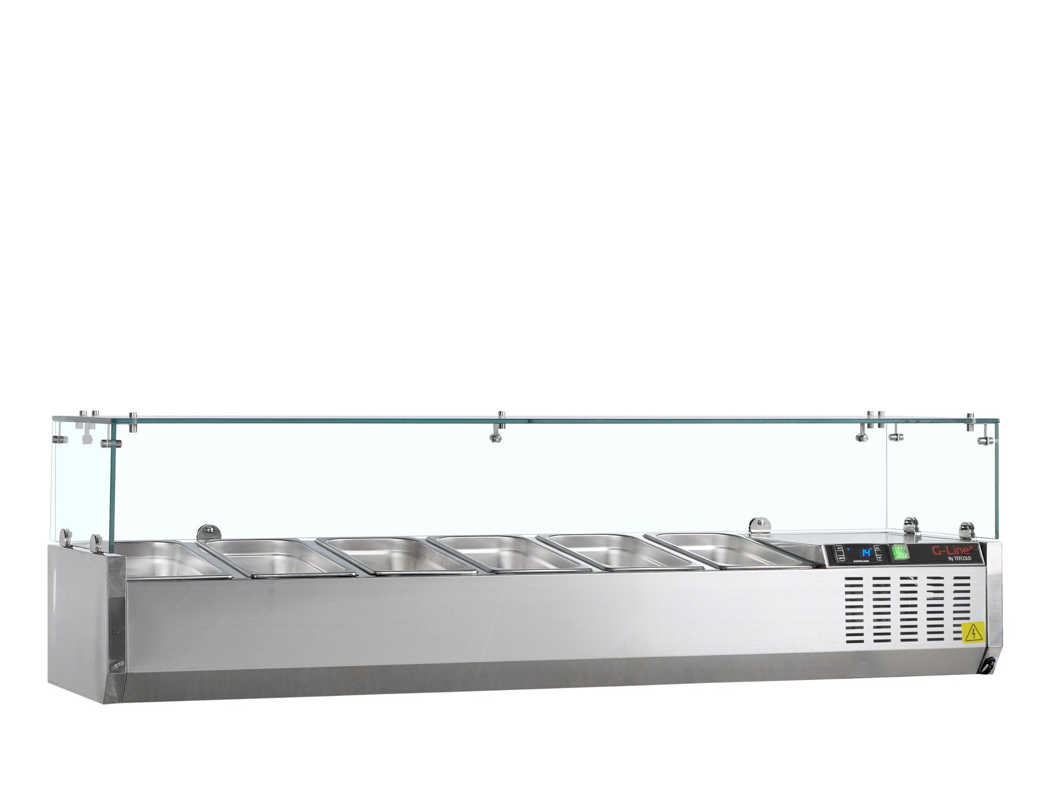 Vitrina refrigerada sobre encimera GN1/4 GVC33-140