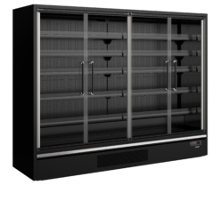 Refrigerador mural de supermercado Galaxy+ GP26FGD Black