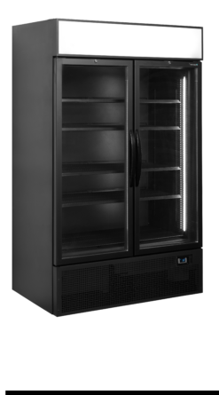 Expositor refrigerado color negro FSC1200H BLACK