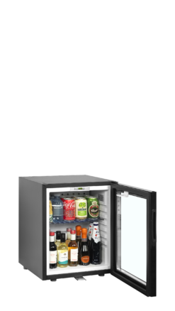 Alternative view of Refrigerador minibar de puerta de cristal TM35GC