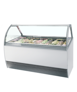 Vitrina expositora para helados con display ventilada MILLENNIUM LX20