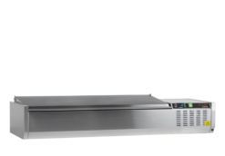 Vitrina refrigerada sobre encimera GN1/4 GVC33-140 S/S