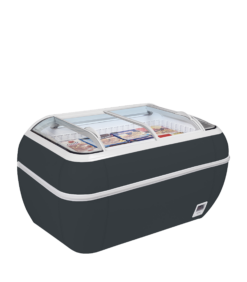 Isla de supermercado bitemperatura color  antracita TWIN HEAD A-CF