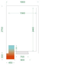 Cámara de congelación CRNF1827