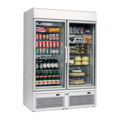 Armario expositor puerta de cristal ISA TORNADO V 100 TN-BT mixto TORNADO V 100 TN-BT