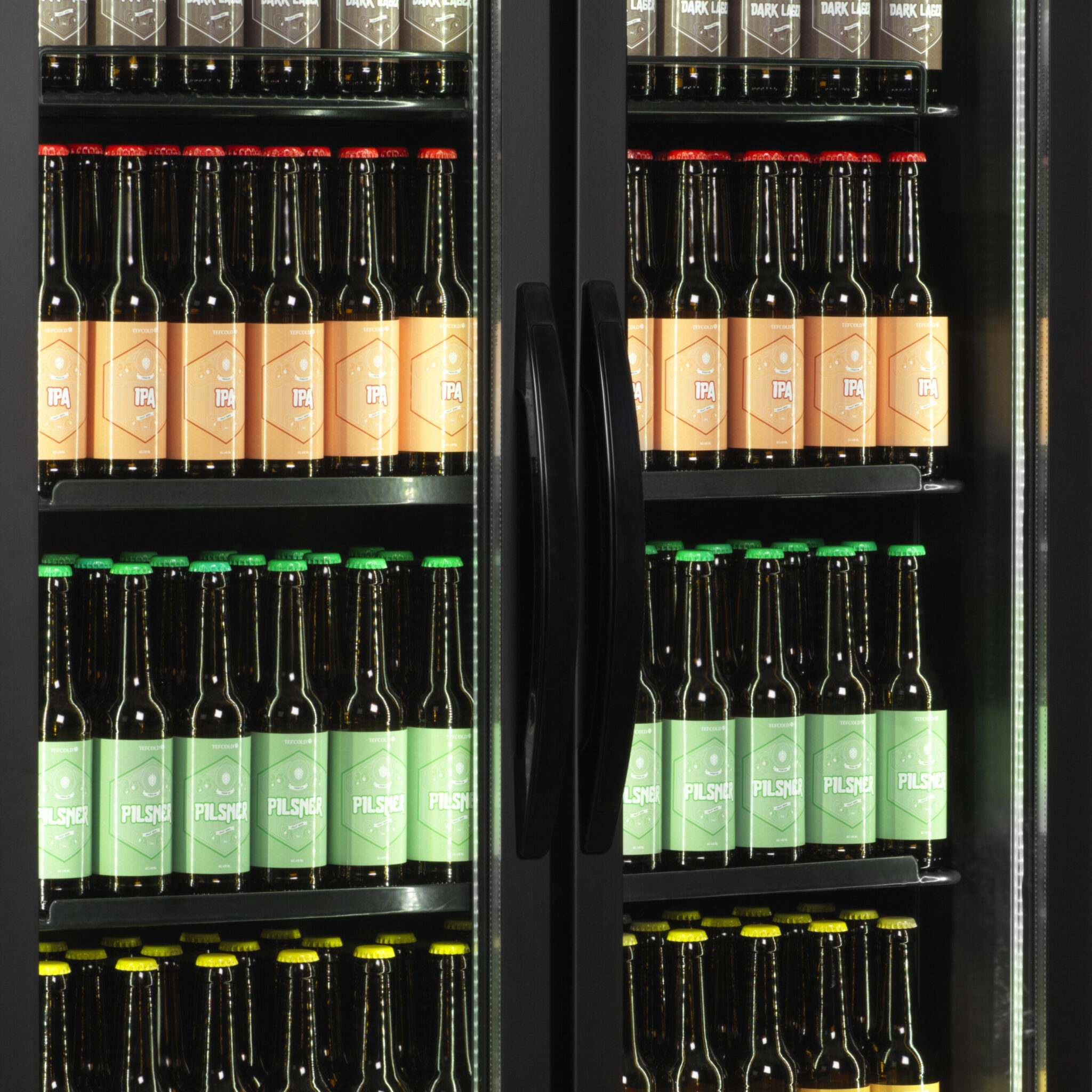 Expositor refrigerado color negro FSC891H Black - Imagen 4