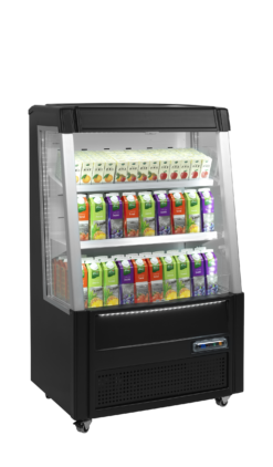 Alternative view of Refrigerador para la venta por impulso color negro ODC90