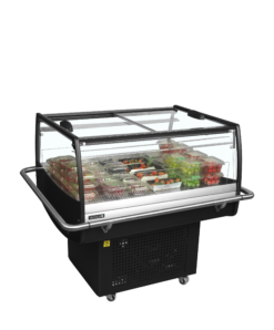 Alternative view of Refrigerador para la venta por impulso color negro PDC90SL-2