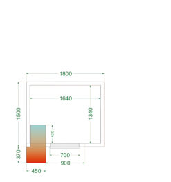 Cámara frigorífica CRPF1815