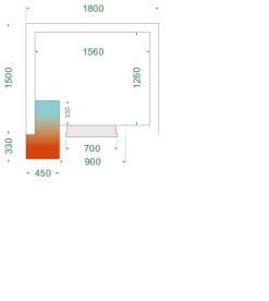 Cámara de congelación CRNF1815
