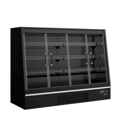 Refrigerador mural de supermercado Galaxy+ GPL20FGD Black