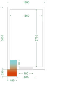Cámara de congelación CRNF1830